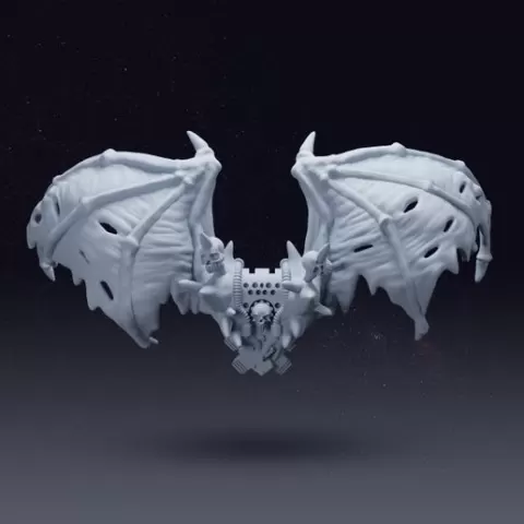 Chaos Wings Backpack - 1 - 3D PRINT
