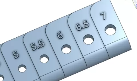 3d Design Gauges 1-14mm
