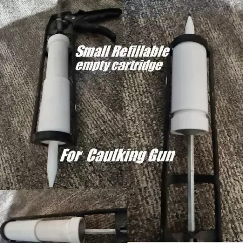 small Refillable empty cartridge for Caulking Gun