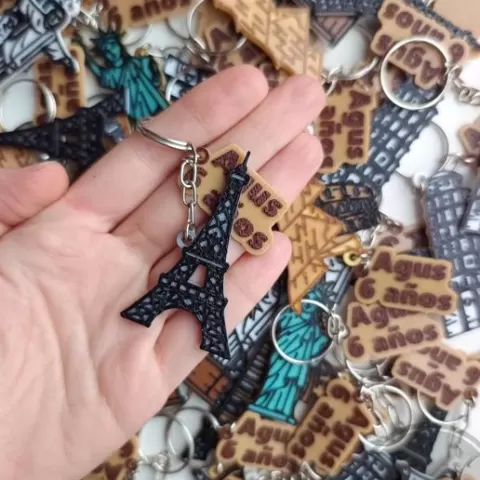 Eiffel Tower Keychain