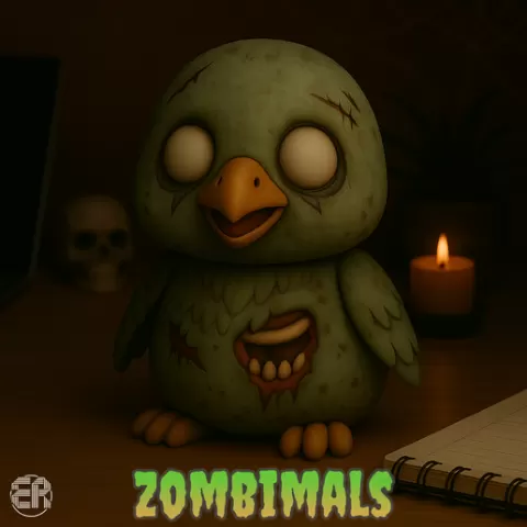 Penguin - Zombimals Collection 👻✨