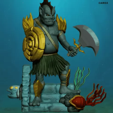 Deepling Warrior Tibia Creature