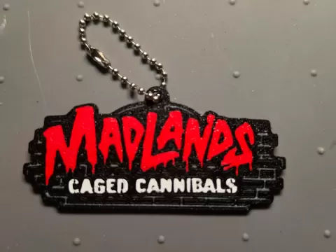 HHN 35 2026 Madlands House Keychain