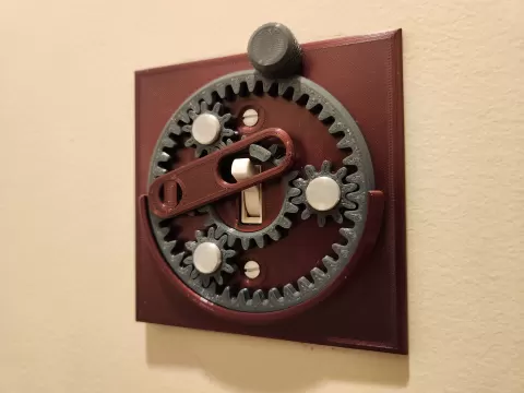 Planetary Gear Light Switch Cover