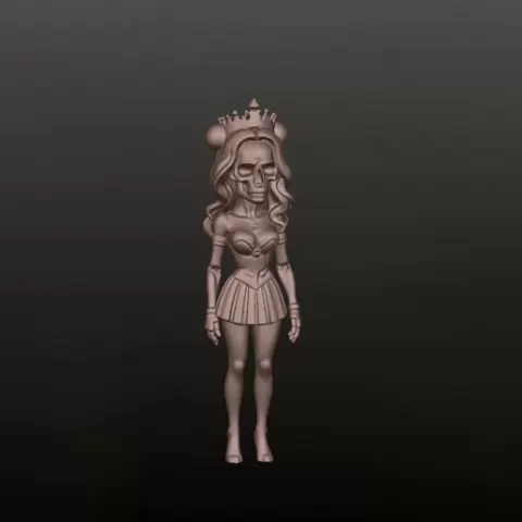 SkullQueen full action figure