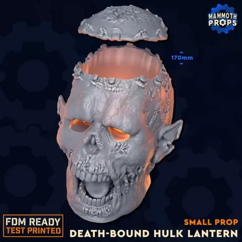 Deathbount Hulk Lantern by Mammoth Props