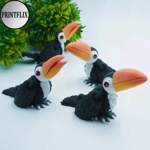 CUTE FLEXI TINY TOUCAN
