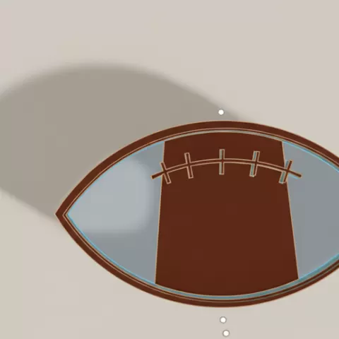 COOKIE CUTTER NFL BALL