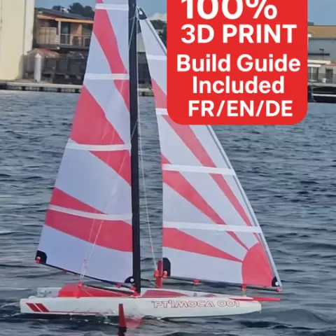 Pt'Imoca, 100% 3D printed Imoca RC