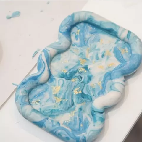 Cute Cloud trinket and accessories tray