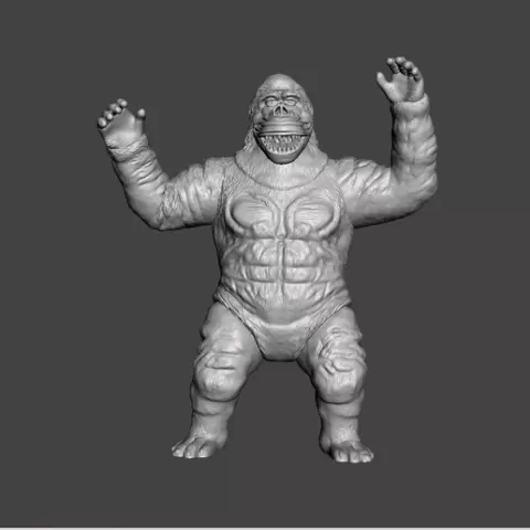 FAN ART KING KONG ESCAPES 1967 MOVIE KAIKU