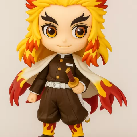 Kyojuro Rengoku - Pillar of Flame - Kimetsu no Yaiba QPosket
