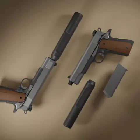 MGS Snake Eater m1911a1 (huh)