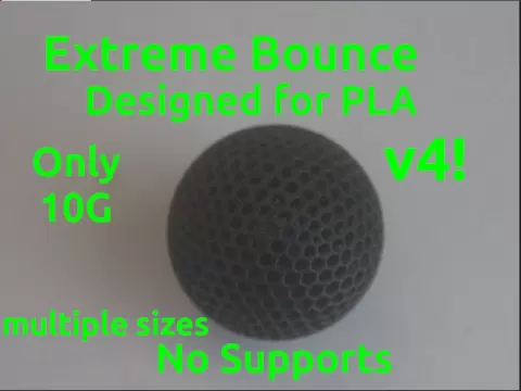 The Ultimate High Preformance Airless ball (No Supports!)