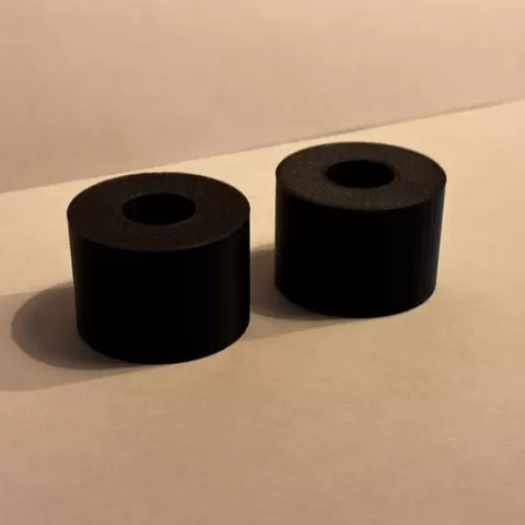 E-bike foot peg spacers.