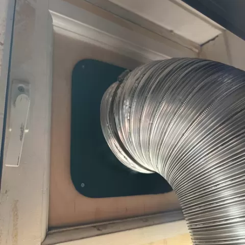 D150 Fan Duct Adapter
