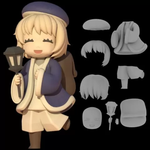 Falin (Dungeon Meshi) Chibi Figurine