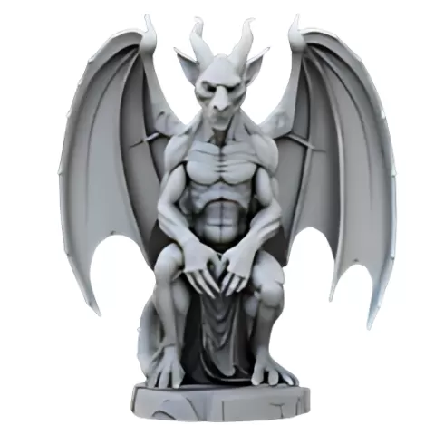 Seated Gargoyle Statue