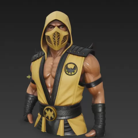 Scorpion Bust