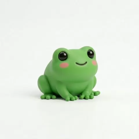 Chubby Frog Character
