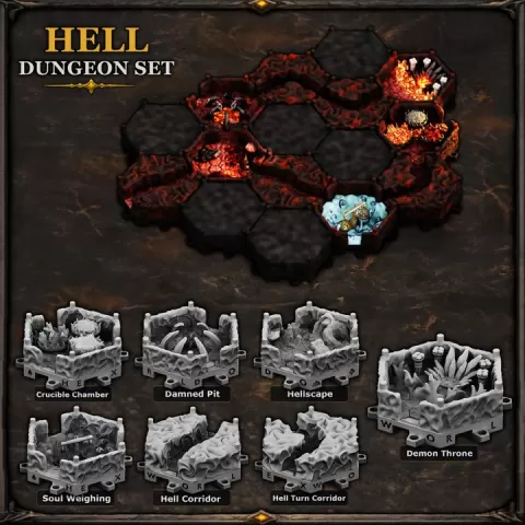 Hell Set by Hexworld