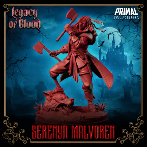 Hunter - Serenya Malvoren - October 2025 - Legacy of Blood by PRIMAL Collectibles