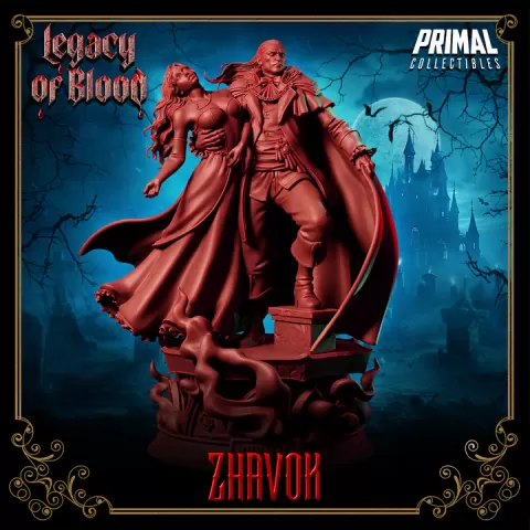 Vampire Lord - Zhavok - October 2025 - Legacy of Blood by PRIMAL Collectibles
