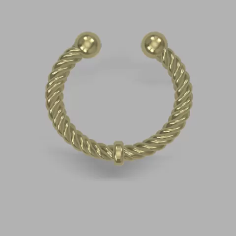 Celtic torque bracelet