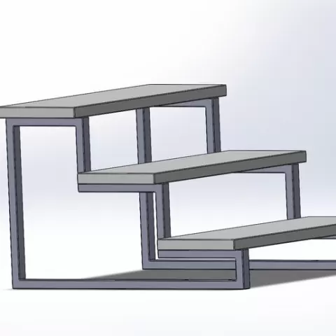 Step shelf