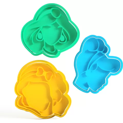 Cookie cutter princess faces