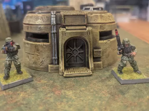 Sci Fi Settlement Building