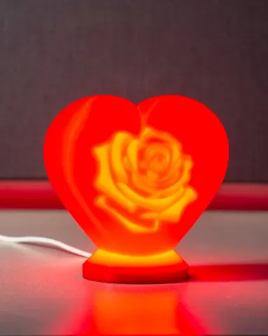 Heart Lamp