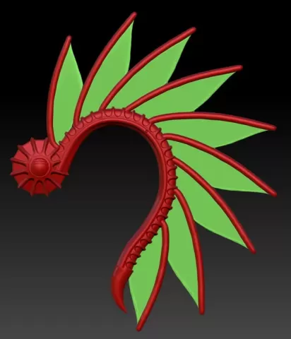 Dragoon Wings Ear Cuff