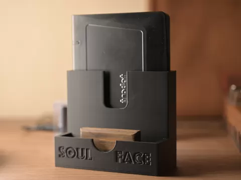 Stamp and Pad Compact Minimal Holder Organizer