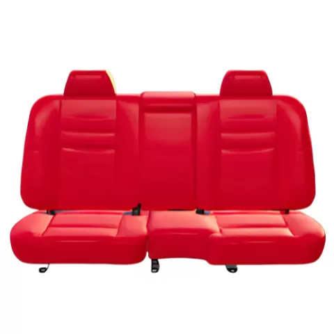 Red Car Rear Seats