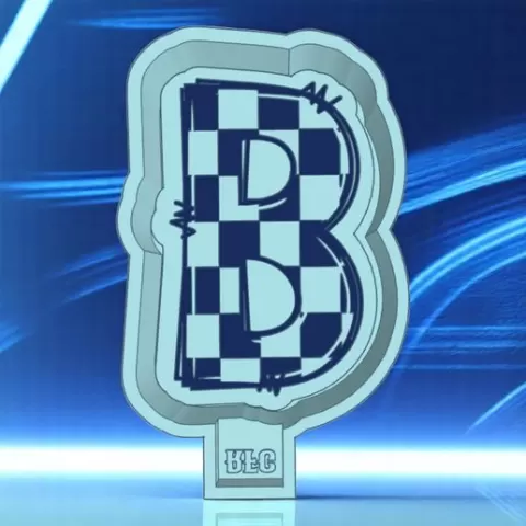 B