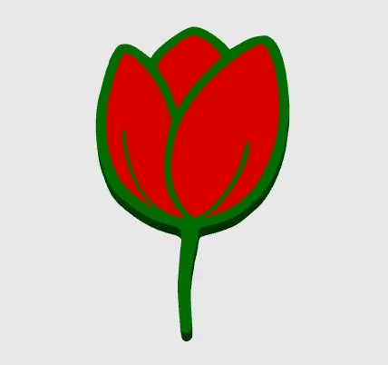 Tulip magnet