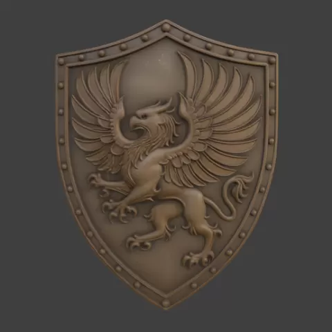 Griffin Crest Shield