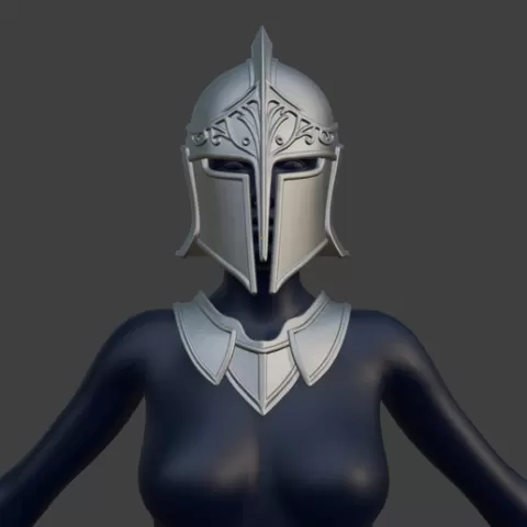 🛡️ Balder Knights Helmet & Gorget Set