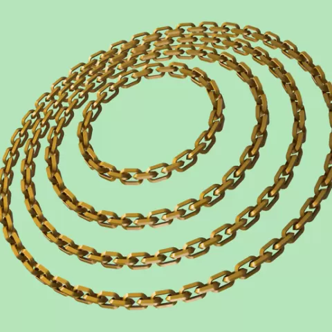 Chains Assortment Necklace