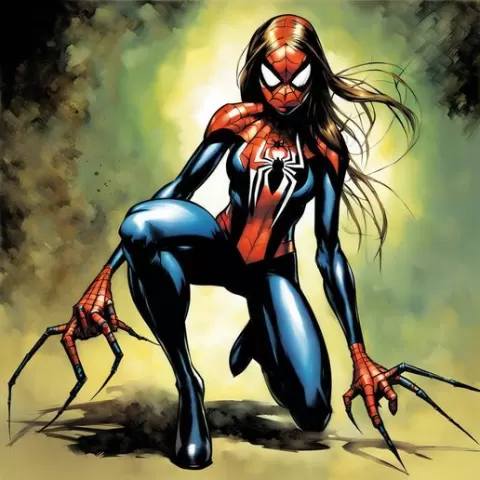 spider_girl_in_the_style_of_simon_bisley__by_twinsix1973_djk65yf-pre