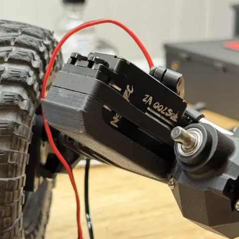 Meus capra Axle servo skid.