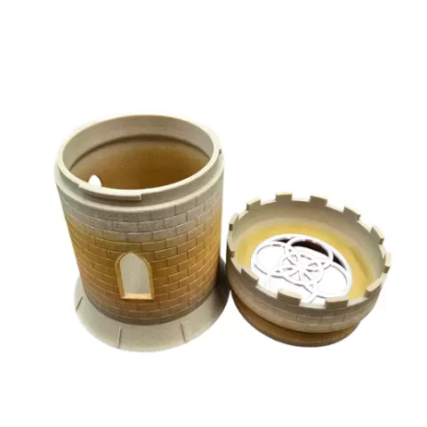 Round Castle Tower Container