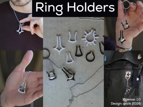 Ring Holding Necklace & Keychains