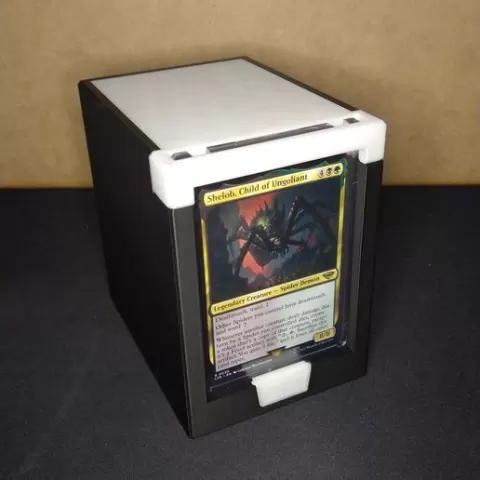 Simple Deck Box for Acrylic Top Loader