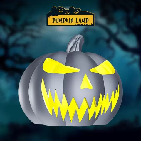 Pumpkin Lamp by Third Angle Designs