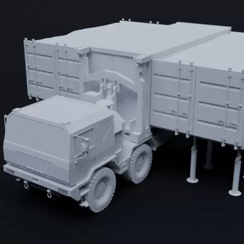 French Iveco M320 Elytron mobile command post