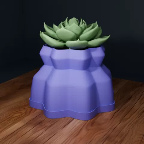Geometric Plant Pot