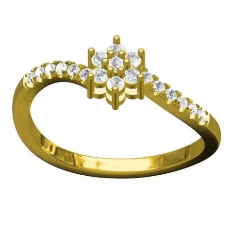 Cluster Bypass Ring for Women
