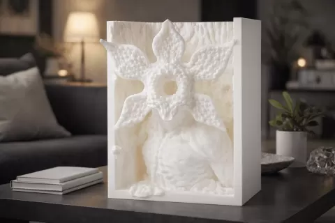 Stranger Things Demogorgon Book Nook – Shelf Decor